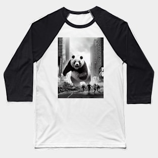 "Pandadoom": Chaos Strikes the City Baseball T-Shirt